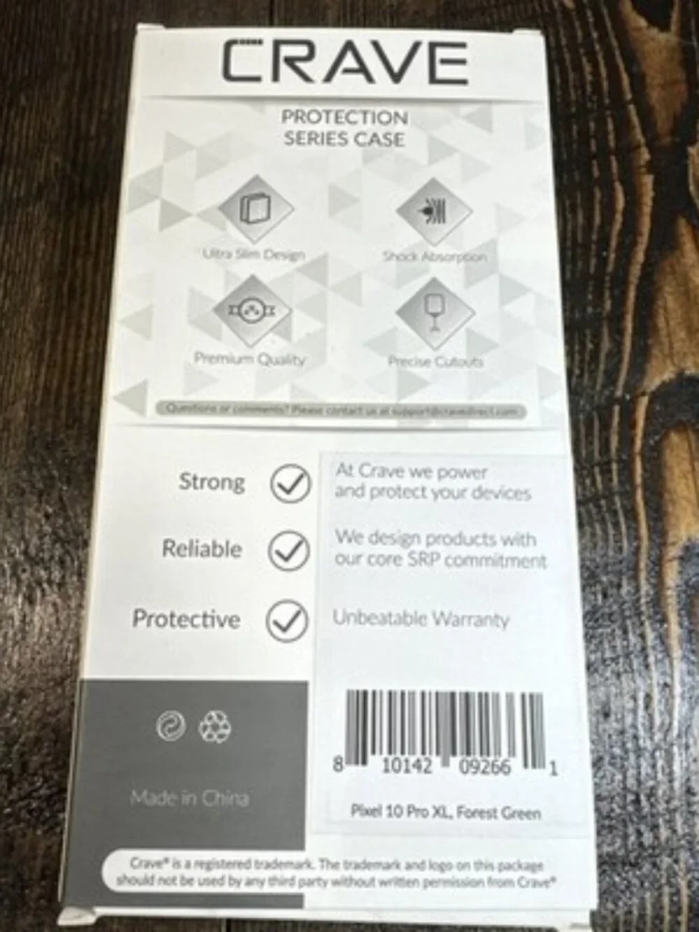 Crave Dual Layer Google Pixel 10 Pro XL - Forest Green Protection Series
